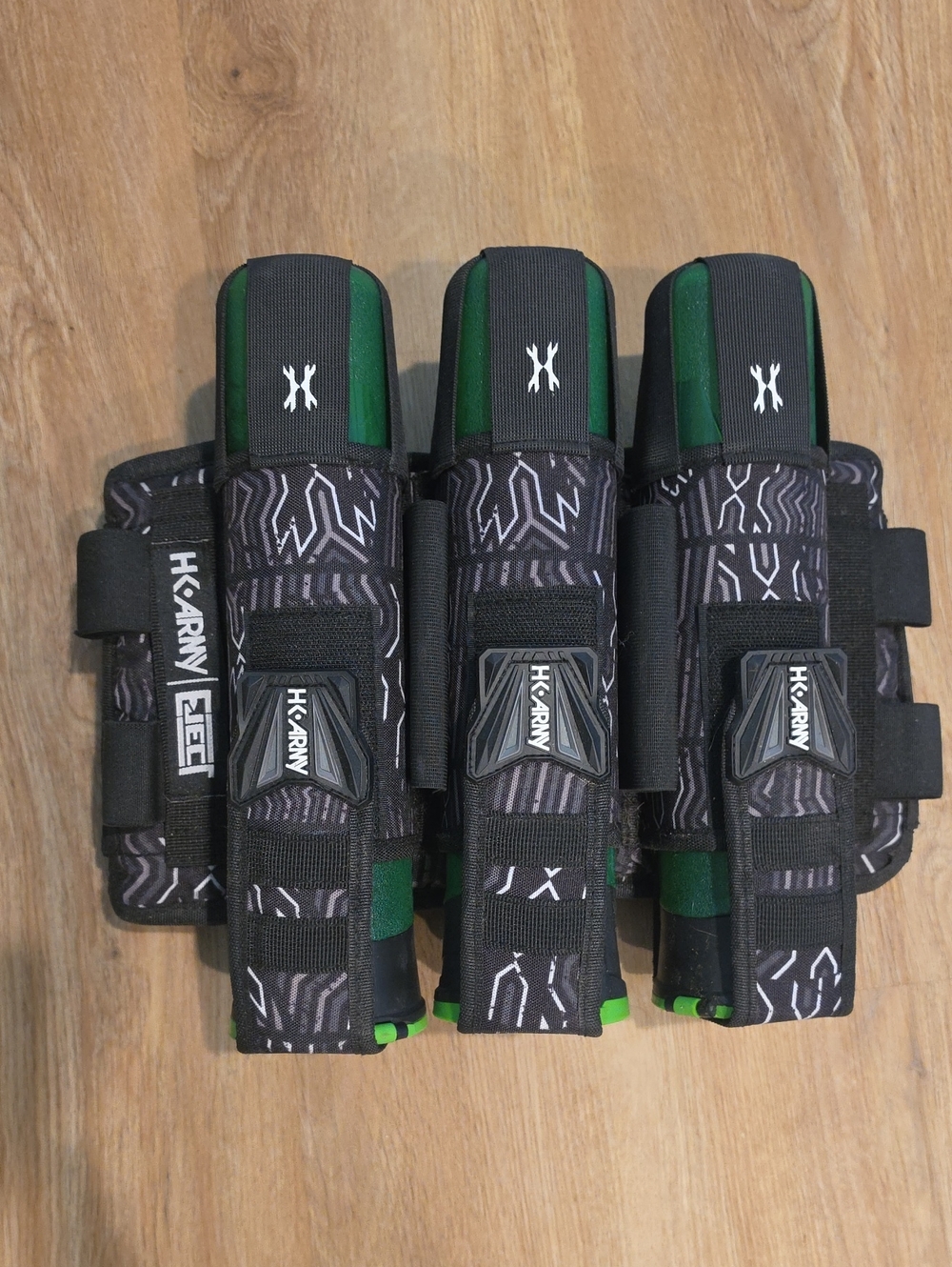 HK Army 2014 Eject 3+2 Paintball Harness - Charcoal